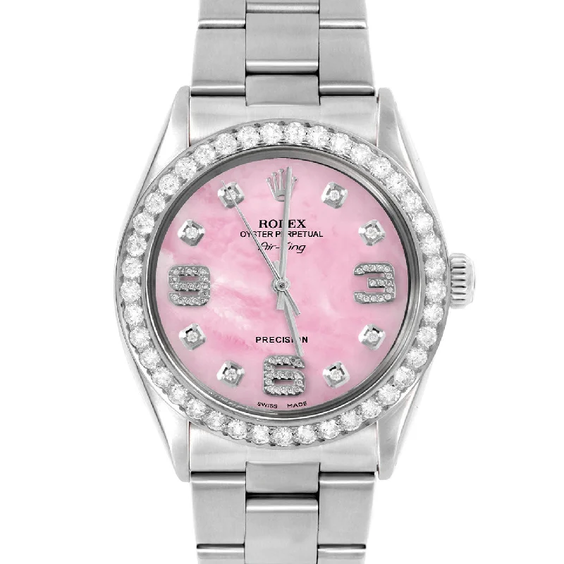 Rolex Air King 34mm | 5500-SS-PMOP-8DA369-2CT-OYS