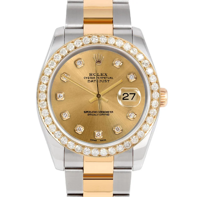 Rolex Datejust 36mm | 116233-CHM-DIA-AM-25CT-OYS