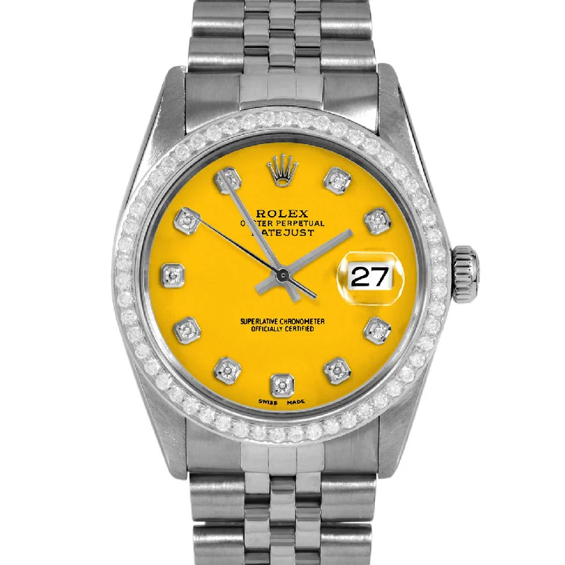 Rolex Datejust 36mm | 16014-YLW-DIA-AM-BDS-JBL