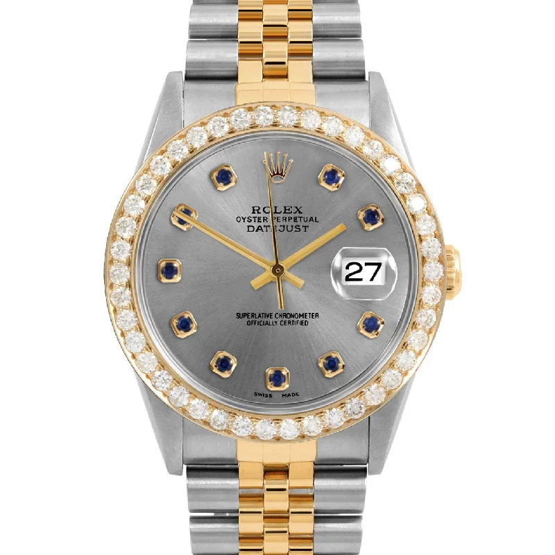 Rolex Datejust 36mm | 16233-SLT-SPH-AM-25CT-JBL